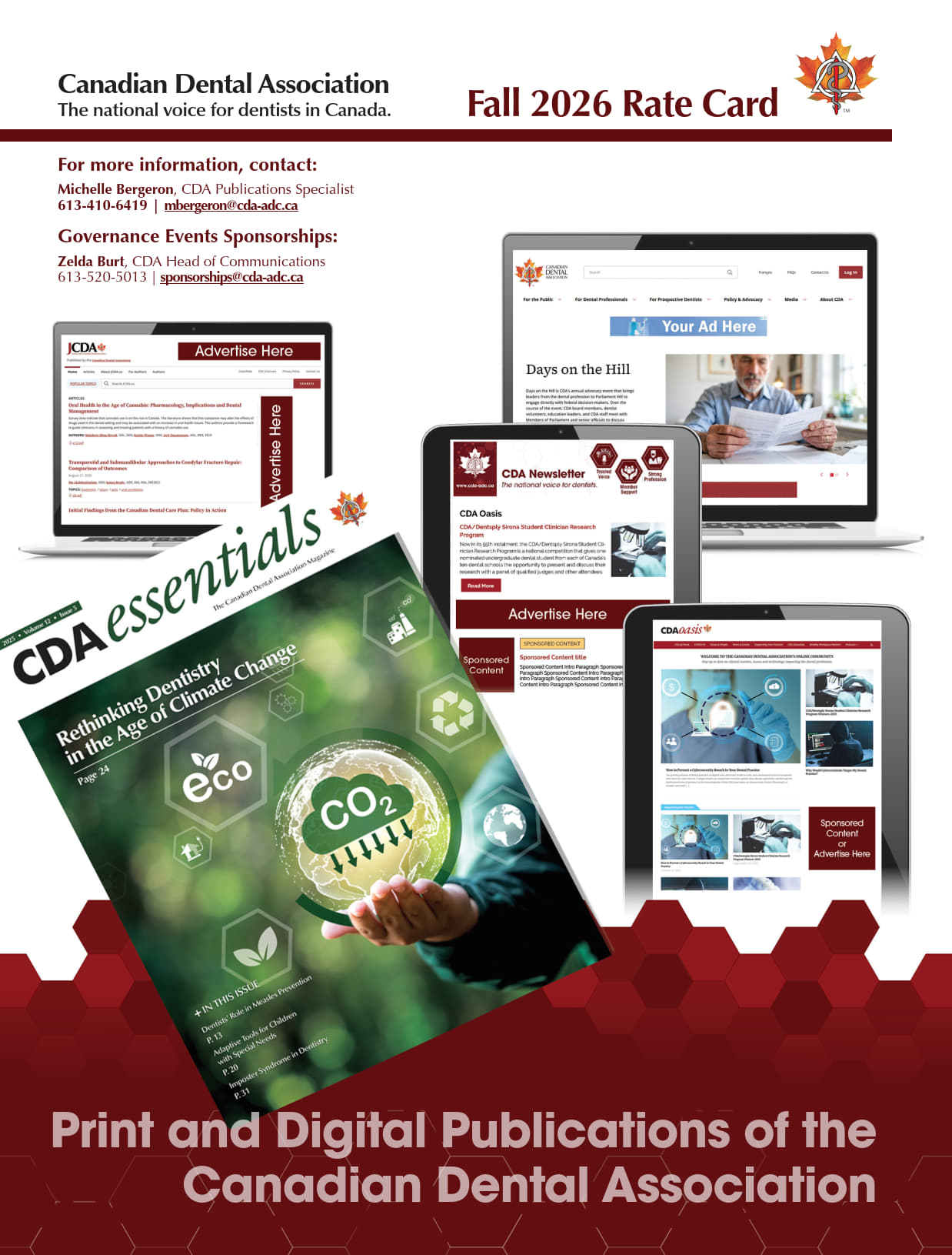 CDA Media Kit cover images