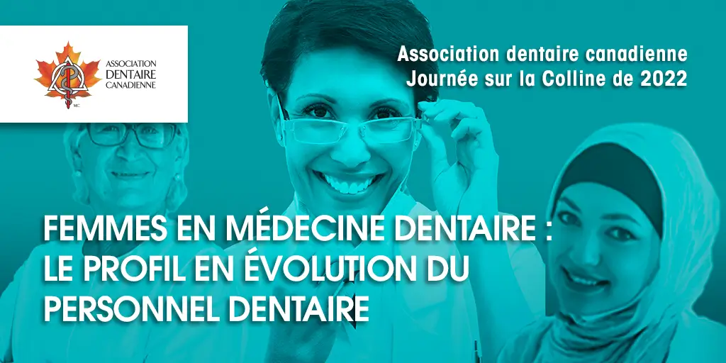 Canadian Dental Association Days on the Hill 2022. Women in Dentistry — The Changing Dental Workforce.