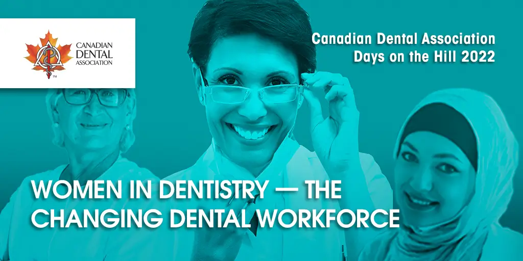 Canadian Dental Association Days on the Hill 2022. Women in Dentistry — The Changing Dental Workforce.